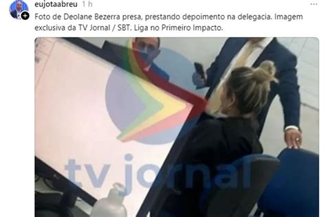 Vaza foto de Deolane Bezerra na delegacia após ser。